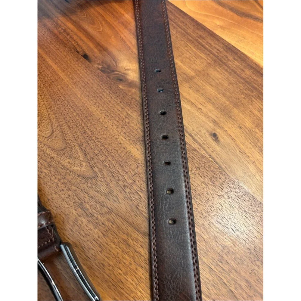 Leather Brown Mens Belts Size 54”